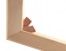 Houten spieraam - Standaard Wooden frame - Standard