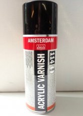Amsterdam - Acrylic varnish - gloss (114) - spray can 400ml