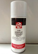 Talens - Acrylic varnish mat (115) - Spray can 400ml
