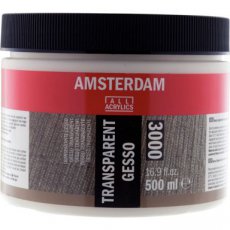 Amsterdam - Transparante gesso (3000) - 500ml Amsterdam - Transparant ghesso (3000) - 500ml