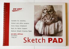 DK ART schetsblok A4 - A3