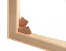 Houten spieraam - 3D