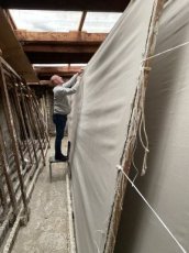 Ruw onbewerkt linnen